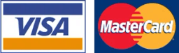 Payment icons(Visa and Mastercard)